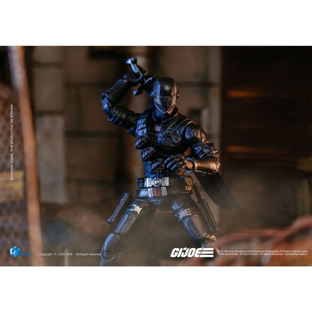 เติมเต็ม HIYA GIJOE กองกําลังพิเศษ Snake Eye ทําได้