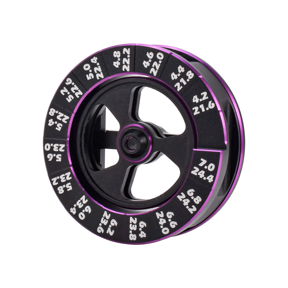 9IMOD RC แชสซี Droop Gauge วัดวงกลม Droop Gauge Range 21-25 มม.สําหรับ 1/10 on-road Touring รถบํารุงรักษาอัพเกรด - รูปที่ 5