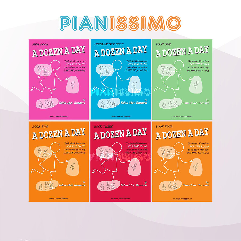 A Dozen a Day Mini Book Preparatory Book 1 2 3 4