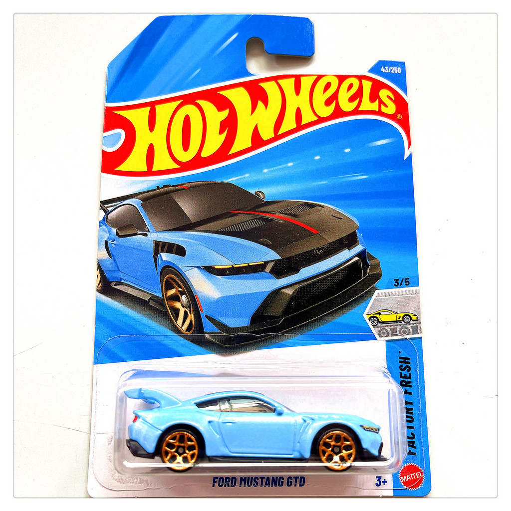 HOTWHEELS Hot Wheels Alloy รถสปอร์ตขนาดเล็กรุ่น 2026BPB Batch ford ford MUSTANG GTD