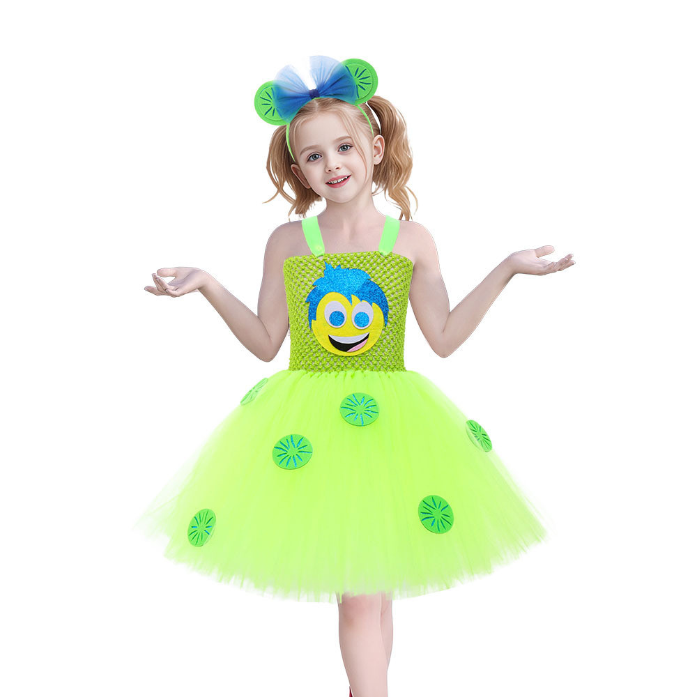 Mind Agent Team Happy คอสเพลย์เครื่องแต่งกาย Happy Emotional Focus Abnormal Performance Dress ฮาโลวี