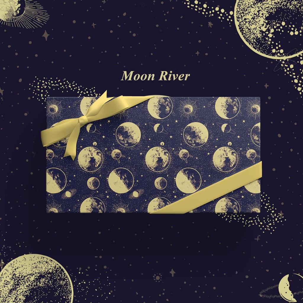 กระดาษห่อของขวัญคริสต์มาส Blue Planet Gift for Boyfriend Gift Gift Gift Box Paper [cxs]