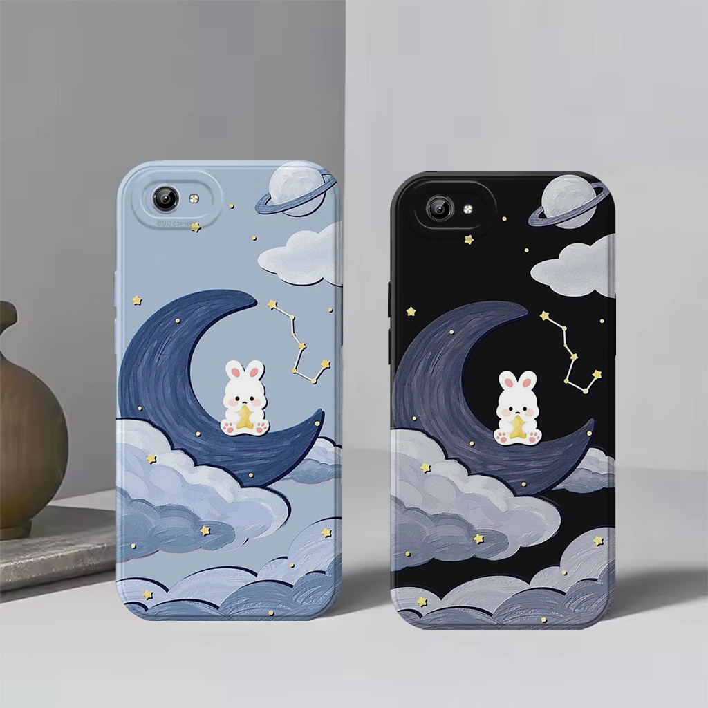 HP Vivo Y51 Y53 Y55 Y71 Y81 - Silicone - R4bbit Motif - เคสโทรศัพท์ - ซิลิโคน Tpu