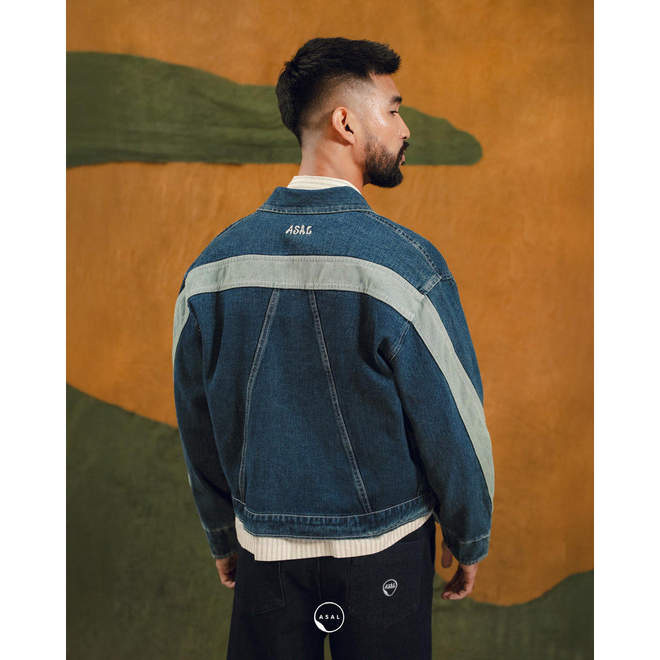 ASAL LELAKI : เสื้อแจ็คเก็ตยีนส์ ORION