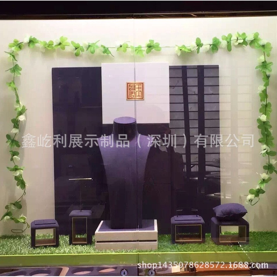 ขาตั้งจอแสดงผล Props ขาตั้งจอแสดงผล High-End เครื่องประดับเครื่องประดับแหวนสร้อยคอโรงงานโดยตรงแสดงเค