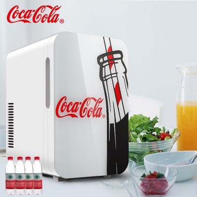 Coca-Cola Car Refrigerator Car Home Dual-Purpose Portable Small Refrigerator Mini Dormitory 12V Cosm
