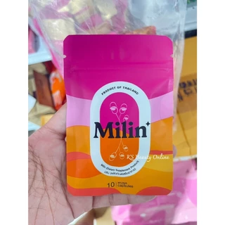 (เซต 3ซอง) มิลิน Milin ผลิตภัณฑ์เสริมอาหาร (ตัวใหม่ของเอสพริ้ว)