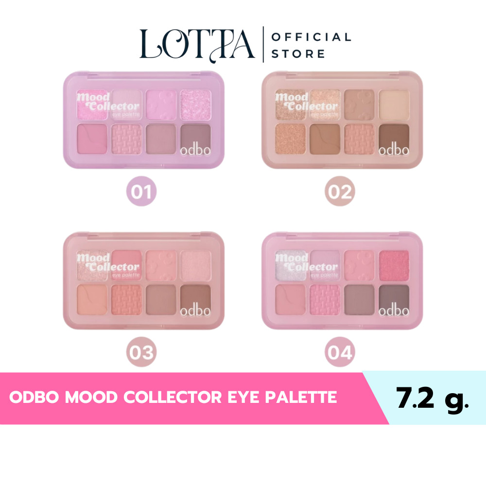 OD2030 ODBO MOOD COLLECTOR EYE PALLET 7.2g. #พาเลทมู้ด