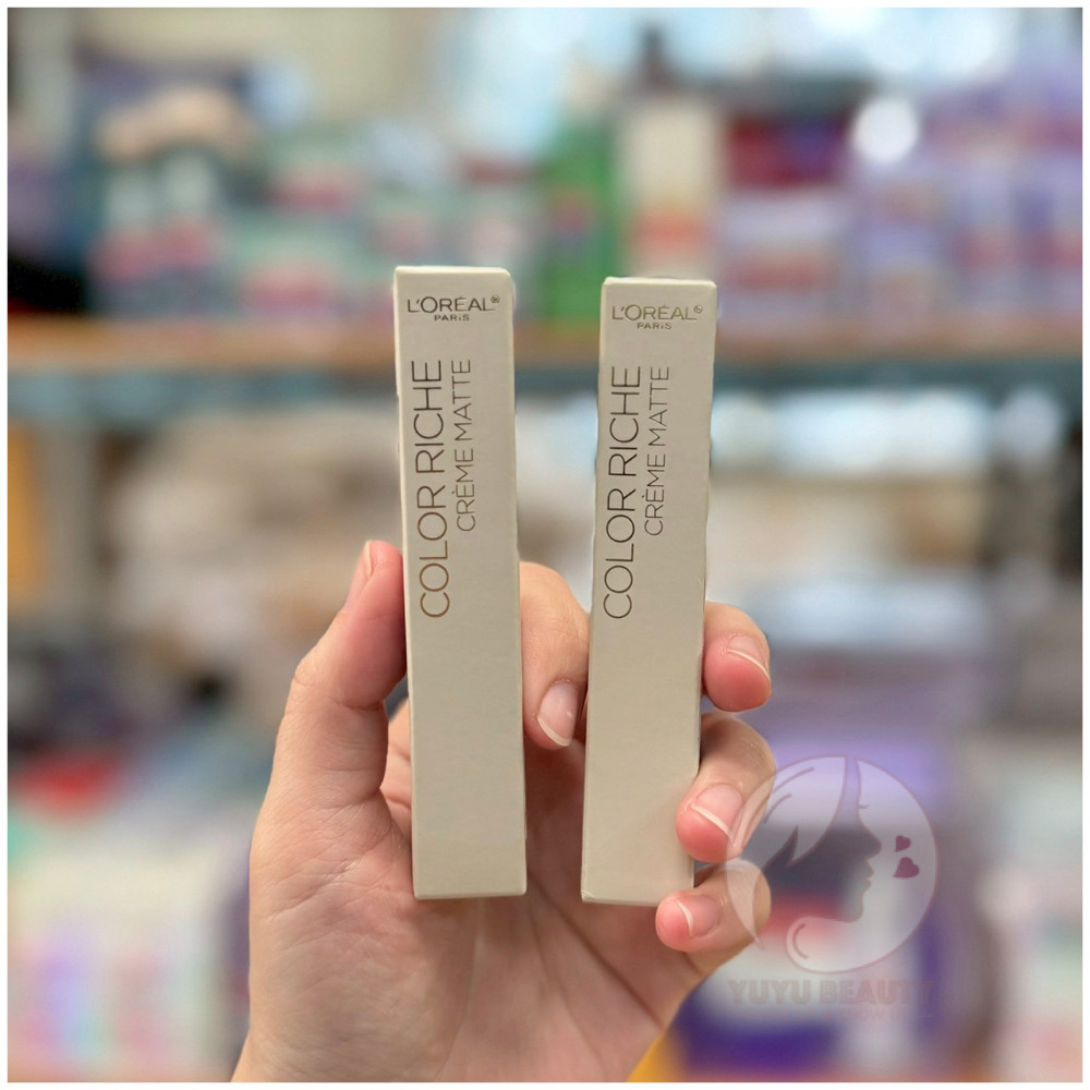 L'Oreal Color Riche Cream Matte Lip 2g. ลอรีอัล ปารีส คัลเลอร์ ริช ครีม แมท ลิป 2ก.