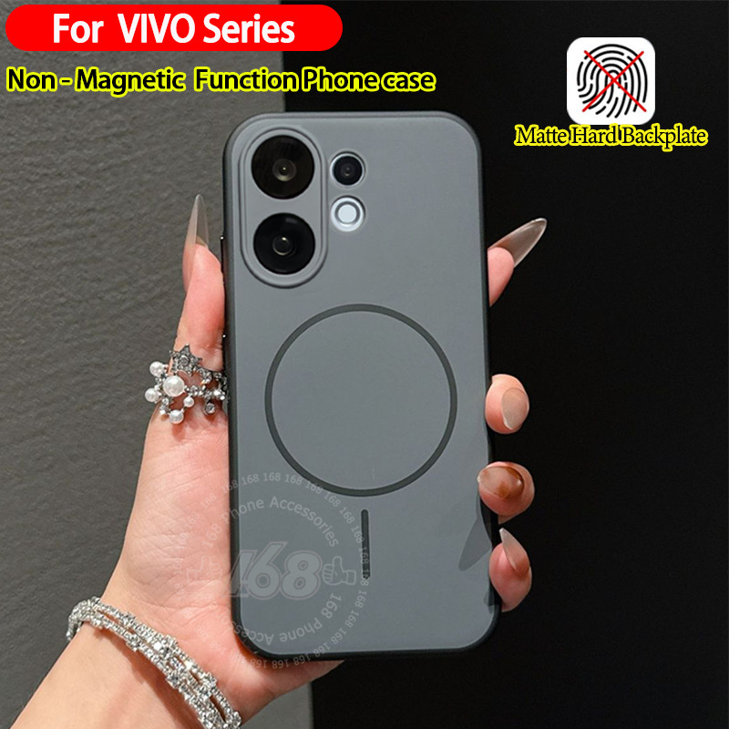 เคส Vivo V60 V70 V50 V40 เคส Vivo V60 Lite V70 FE Case เคสซิลิโคน สัมผัสนุ่ม สีสันสดใส แบบด้าน กันกระแทก พร้อมขอบนุ่ม แผงหลังแข็งด้าน สีมูสแมคคารอน ป้องกันรอยนิ้วมือ เคสโทรศัพท์เรียบง่าย