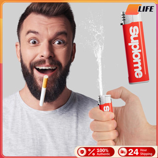 เก็บเงินปลายทาง！ไฟแช็กฉีดน้ำ ปืนฉีดน้ำสำหรับเด็ก 1ชิ้น ตลก แ…