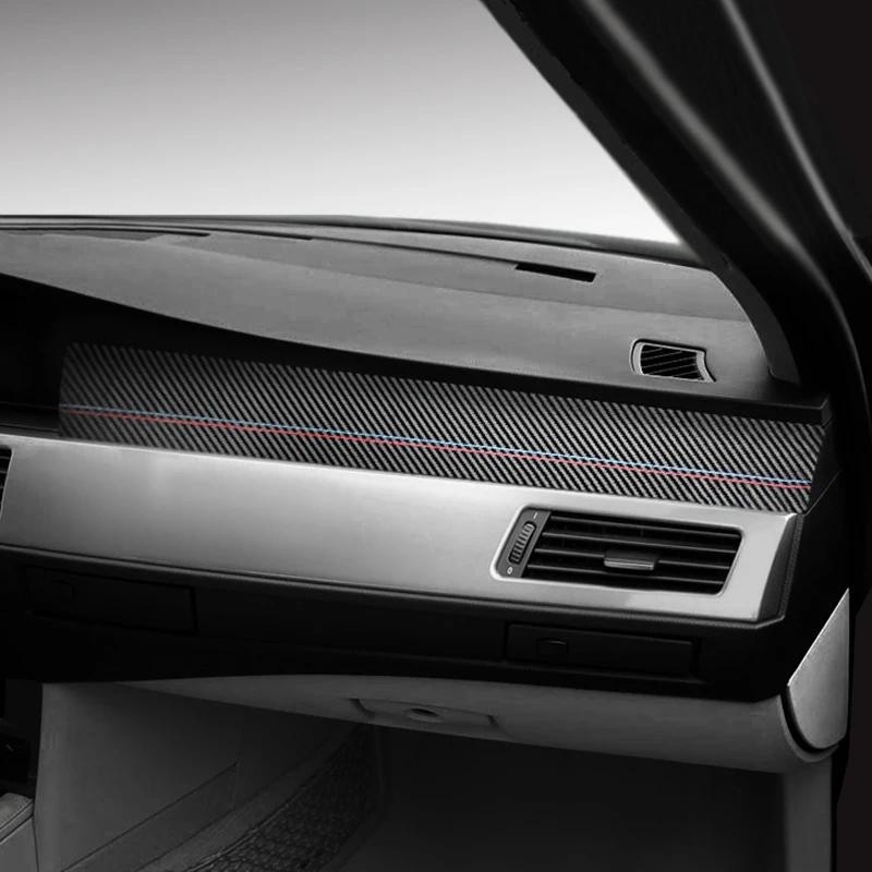 สําหรับ BMW 5 Series E60 E612005-2010แผงหน้าปัดแผงตัดแต่งเครื่องมือ Decaration สติกเกอร์ทําจากอุปกรณ