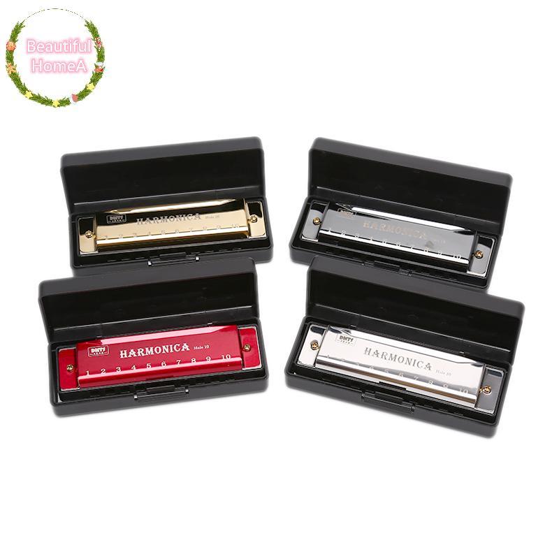 BHome Harmonica 10 หลุม สำหรับผู้เริ่มต้น พกพาสะดวก