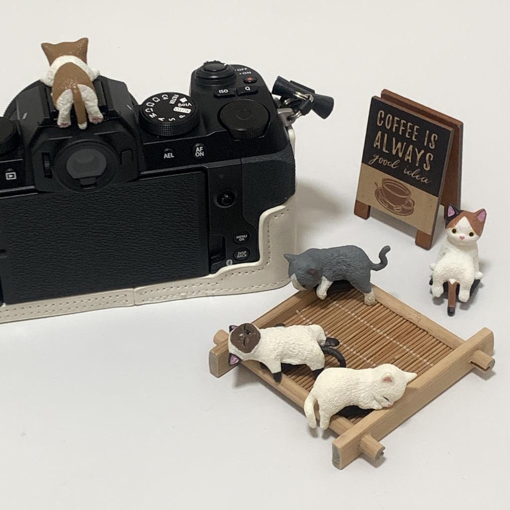 Papa Kitten ZAKA ฝาครอบรองเท้าร้อนสําหรับกล้องสร้างสรรค์รองเท้าร้อนญี่ปุ่น Fuji Rico 4U4F