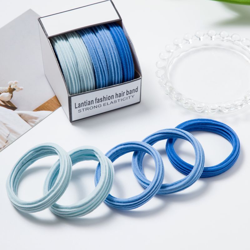 发圈女学生皮筋扎头发头绳耐用扎马尾发绳高档超仙高弹力头圈5/12 Hair ties for female students, durable rubber bands for ponytails, high-end, super elastic, elegant hair bands 5/12