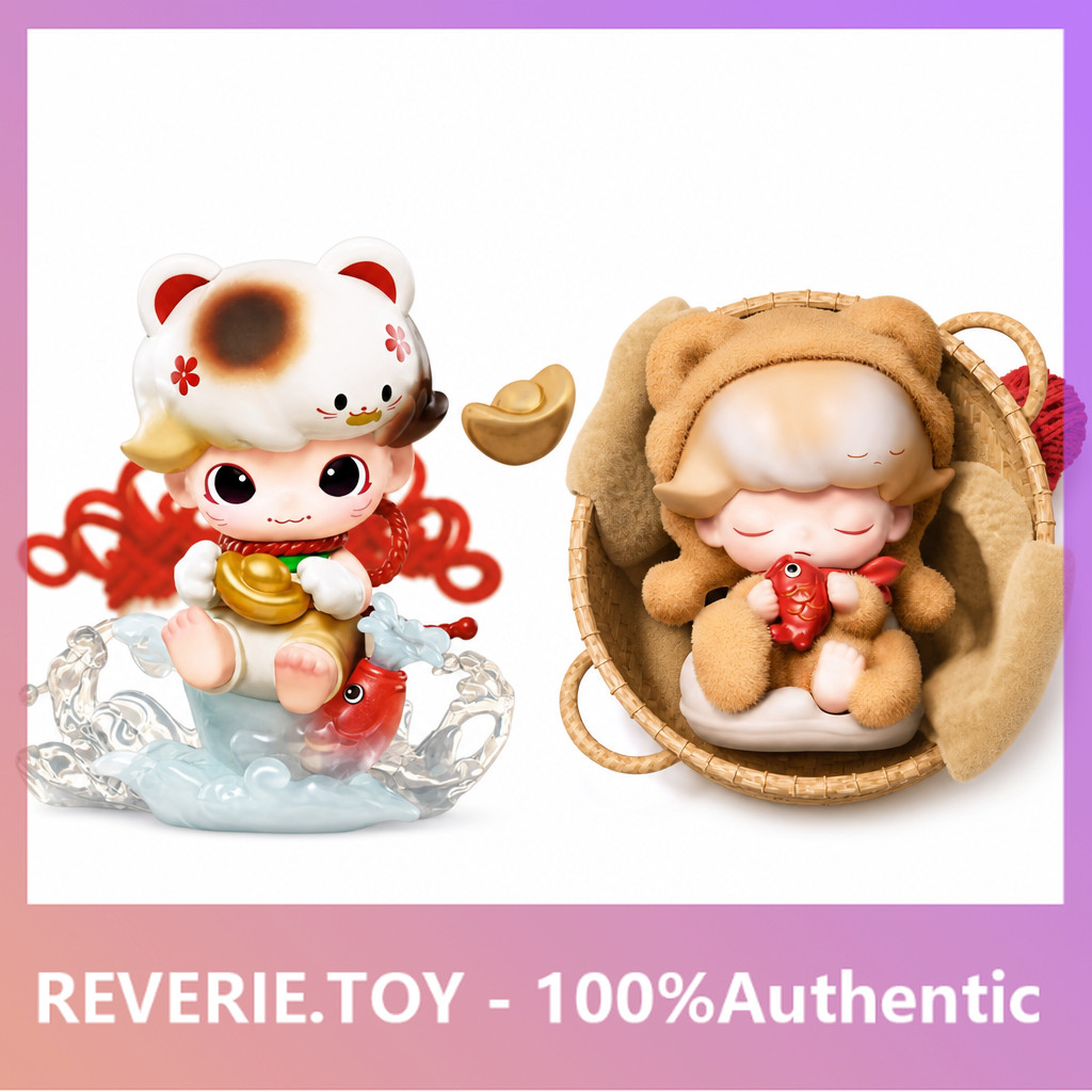 [secret] POPMART DIMOO Menglimeng Outside Series Mystery Box ของขวัญของเล่นอินเทรนด์