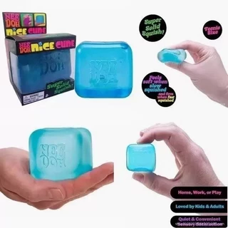Needoh Nice Cube Sensory Stress Reliever Fidget ของเล่นคลายเครียด ของขวัญสำหรับเด็กที่ช่วยเพิ่มสมาธิ