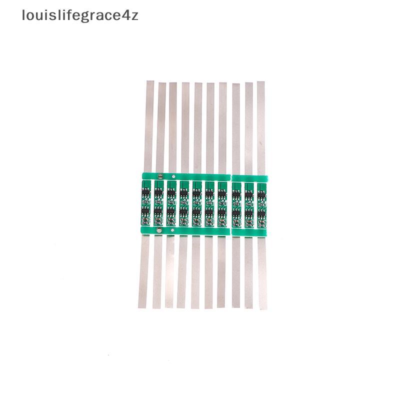 10 ชิ้น 2A BMS PCM แบตเตอรี่ป้องกันสําหรับ 3.7V 18650 Li-ion พร้อม Solder Over Current ฟังก์ชั่นป้องกัน