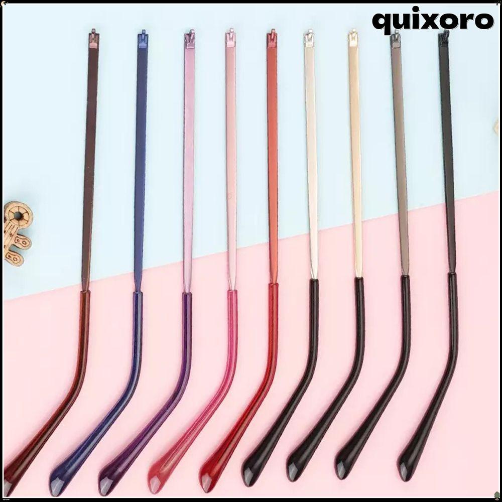 QUIXORO 1 คู่เปลี่ยนขาแว่นตากันแดดซ่อมเครื่องมือ Universal แว่นตาอุปกรณ์เสริม