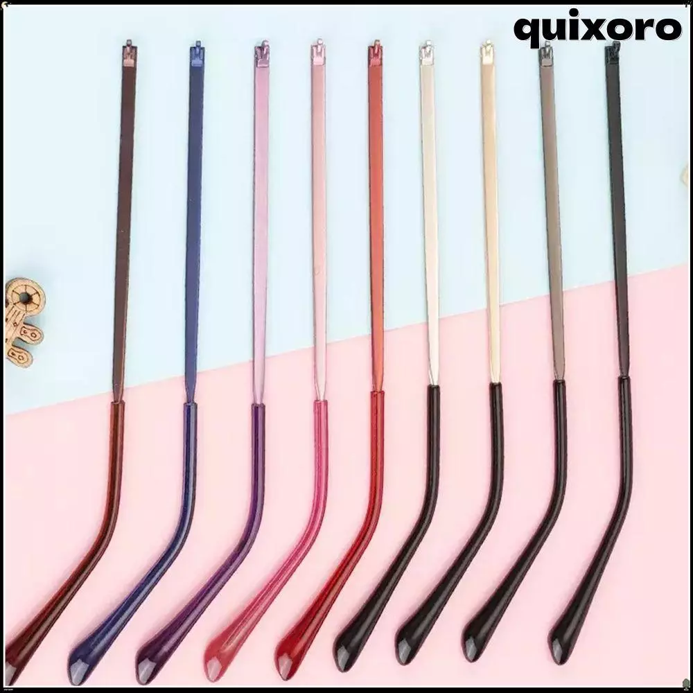 QUIXORO 1 คู่เปลี่ยนขาแว่นตากันแดดซ่อมเครื่องมือ Universal แว่นตาอุปกรณ์เสริม