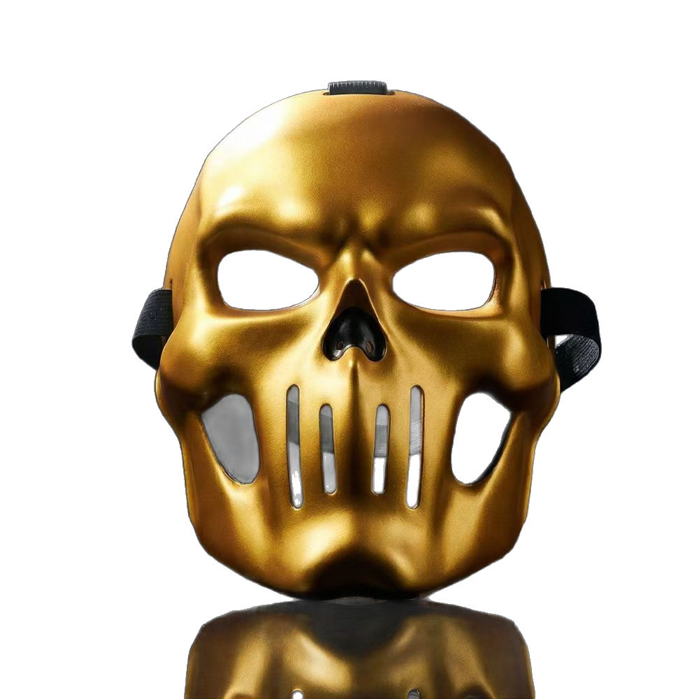 Delta Force Corroded Gold Rose หน้ากากคอสเพลย์ Prop Skull รูปที่ 5