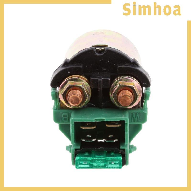 [SIMHOA] รีเลย์โซลินอยด์สตาร์ทรถจักรยานยนต์สําหรับมอเตอร์ Honda VT500 / VT600 / VT1100