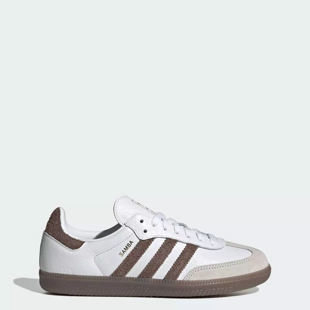 adidas ไลฟ์สไตล์ รองเท้า SAMBA OG ผู้หญิง สีขาว LA0971
