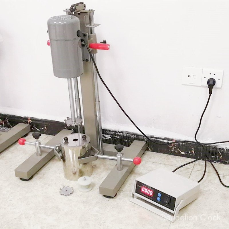 จัดส่งฟรีเครื่องกําจัดความเร็วสูงขนาดเล็กห้องปฏิบัติการจอแสดงผลดิจิตอล 400W Latex Paint เครื่องผสมอา