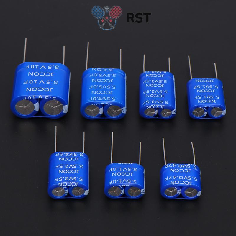 RunSabailTWO Super Capacitor Farad Capacitor 5.5V 0.47F 1F 1.5F 2.5F 3.5F 5.0F 10Fbination Double La