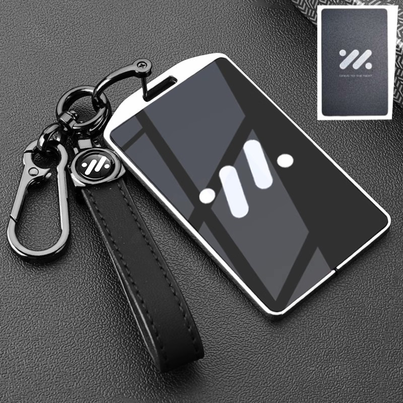 สังกะสีอัลลอยด์ฝาครอบกุญแจรถสําหรับ MG IM6 IM5 L7 LS6 LS7 L6 IM MG IM6 NFC IM5 Anti-Scratch Key Case