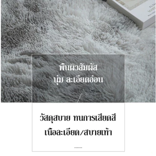 OTA พรม พรมปูพื้นห้องนอน น พรมห้องนั่งเล่น พรมขนนุ่ม ผ้าปูพื้นพรมก ขนนิ่ม ตกแต่งสวย120x160/80x160ซม มีหลายขนาด COD