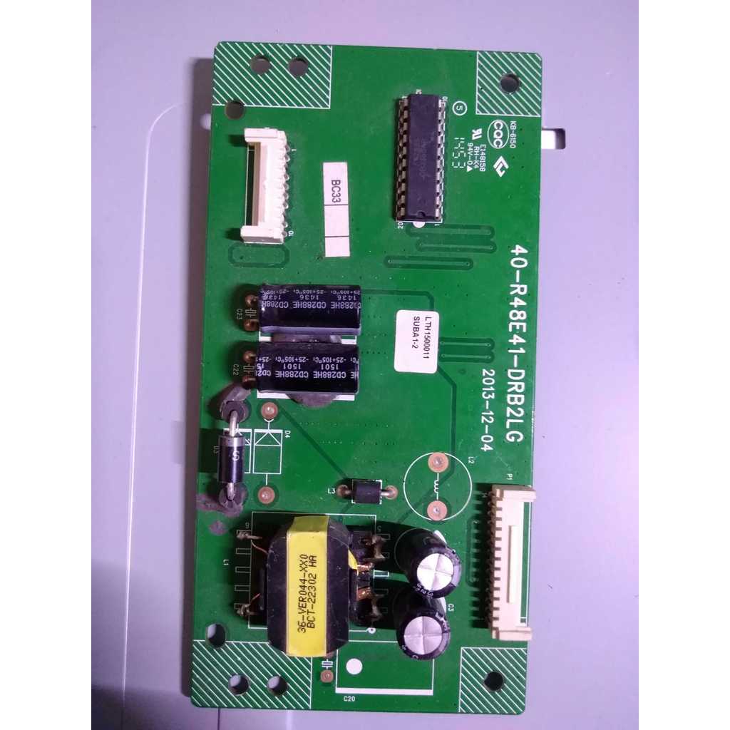 0 Original TCL B48A380 คงที่บอร์ด/บอร์ดแบ็คไลท์ Booster Board 40-R48E41-DRB2LG