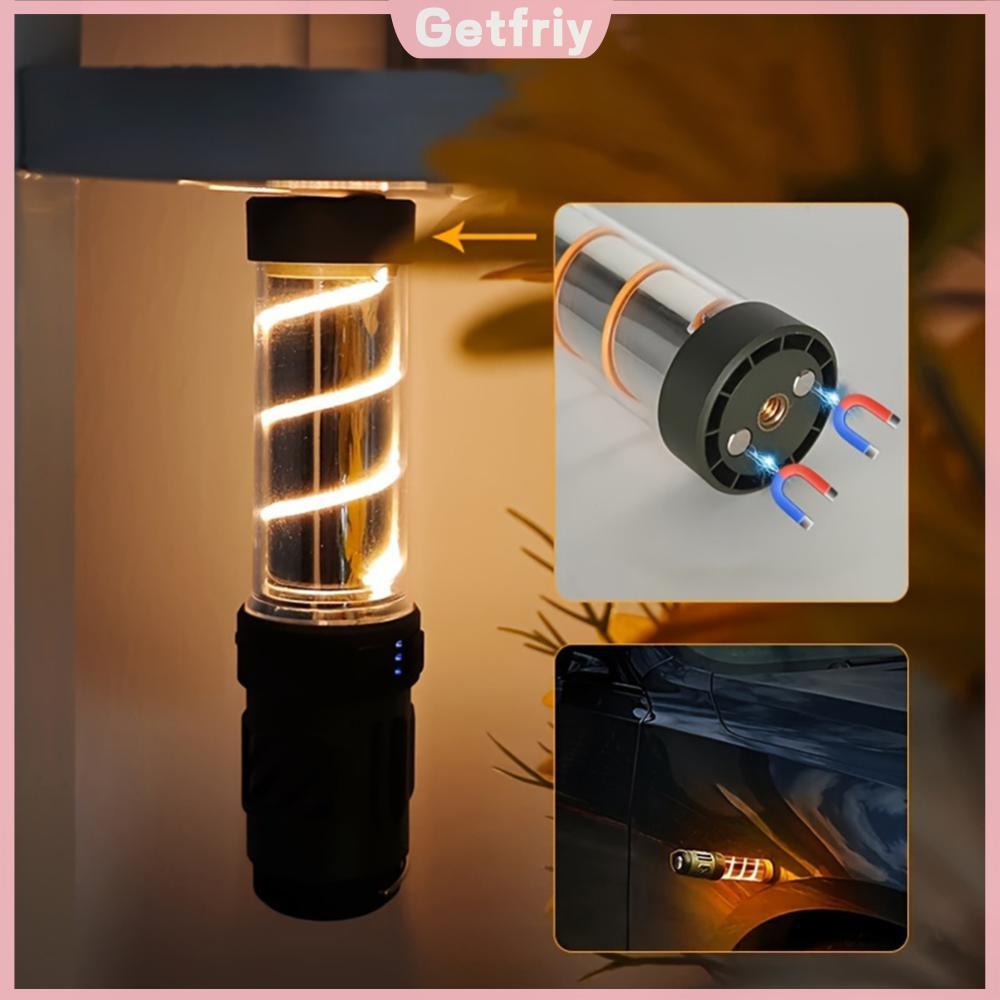 ไฟกําจัดยุงพร้อมฐานแม่เหล็ก IP44 กันน้ําสําหรับภูเขากลางแจ้ง [Getfriy.th]