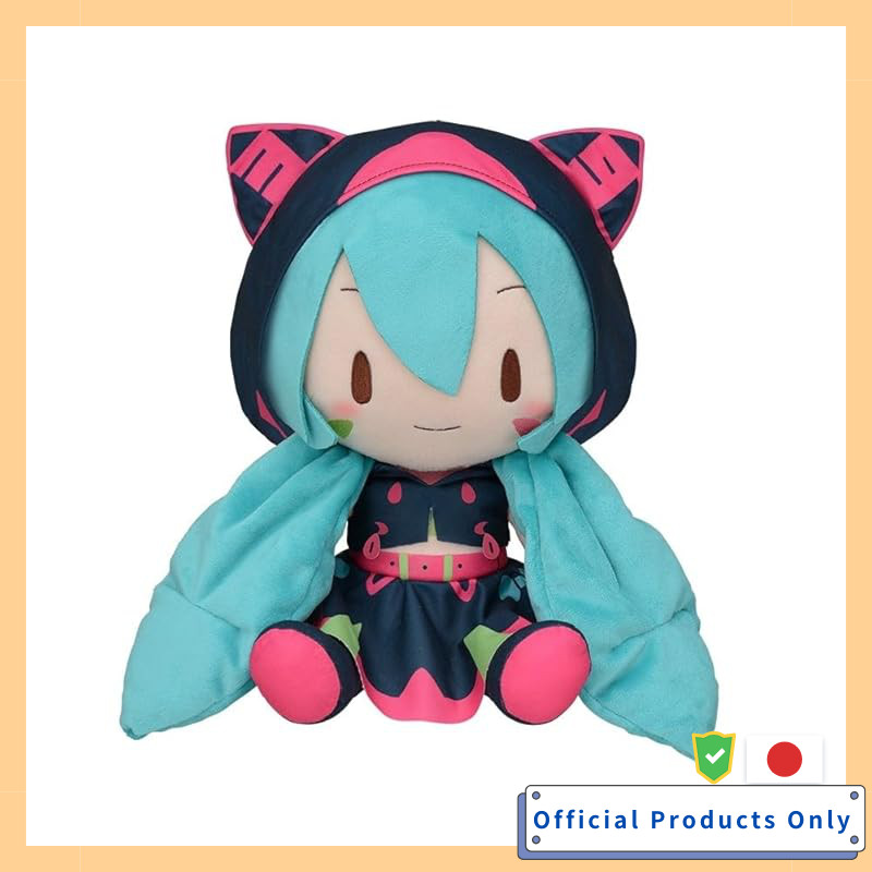 JAIA Hatsune Miku Series Fuwapuchi L Plushie "Hatsune Miku" ~Live Stage~ Approximately 27cm