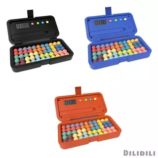 [Dilidili] ลูกปัดที่มีสีสันเกมปริศนาบล็อกตัวต่อพร้อมตัวจับเวลาทักษะมอเตอร์ละเอียด 3D เกมกระดานปริศนาสําหรับชายหญิงเด็กวัยรุ่น 7+