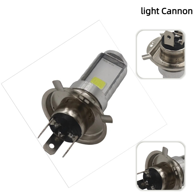 7/15W H4 หลอดไฟรถจักรยานยนต์ LED ไฟหน้าไฟสูง/ต่ําเหมาะสําหรับไฟ LED มอเตอร์ไซค์