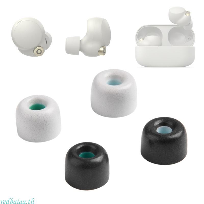 Redbaiaa Memory Foam Eartips Cover Filter สําหรับ WF-1000XM4 หูฟัง Eartips เคล็ดลับหู