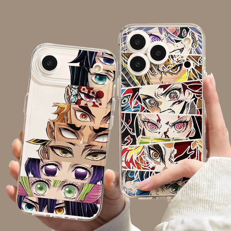 Anime Demon Slayer Kimetsuไม่มีYaiba Infinity CastleสําหรับOPPO A15 A16 A17 A15S A16K A16E A17K A9 A