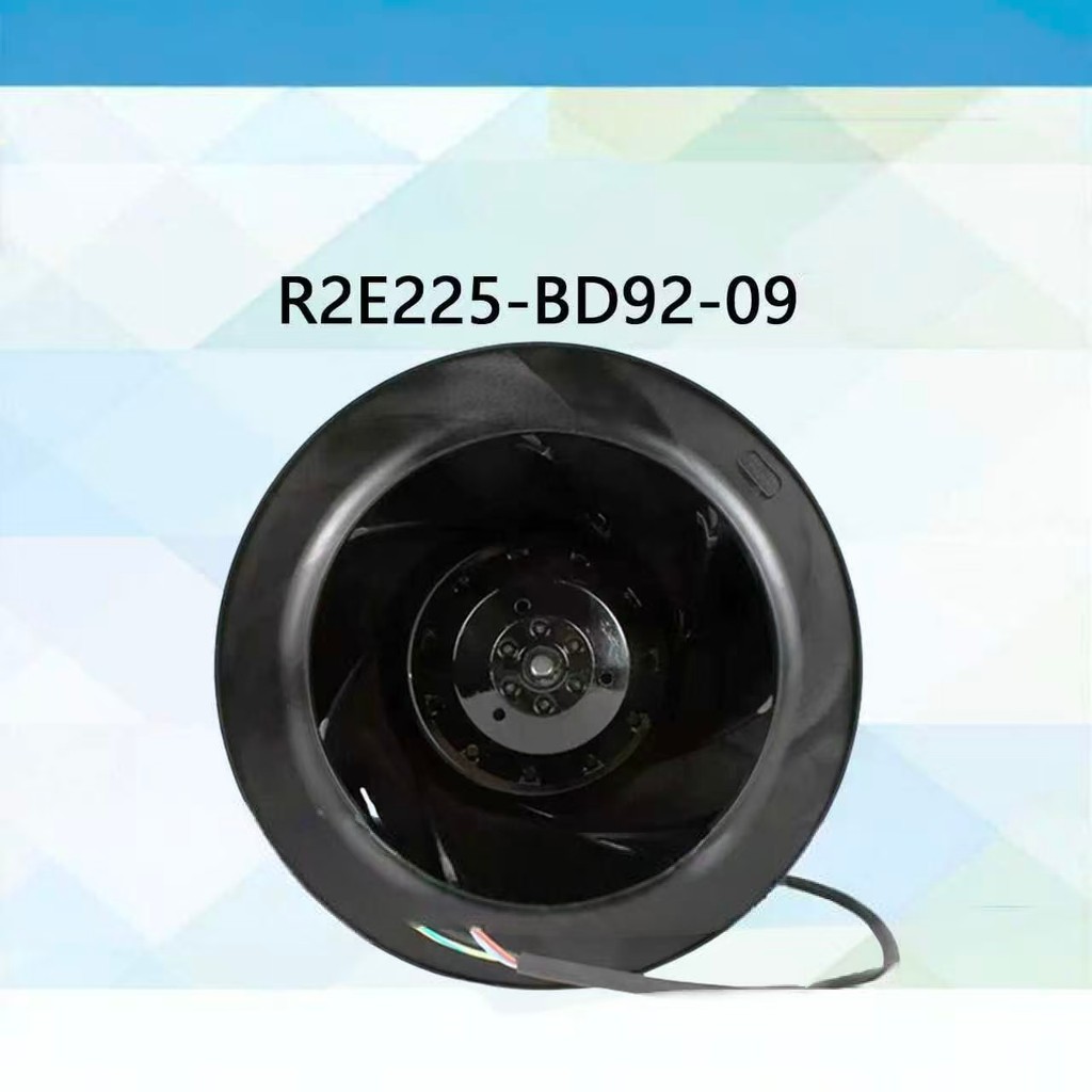 R2E225-BD92-09 พัดลมหอยโข่งเทอร์โบ สินค้าพร้อมสต๊อก