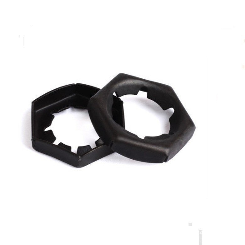 GB805 ล็อค-Proof Nut 65MN วัสดุ Nut รอบ Nut Nut Spring Reverse Self-Locking Buckle QU0H