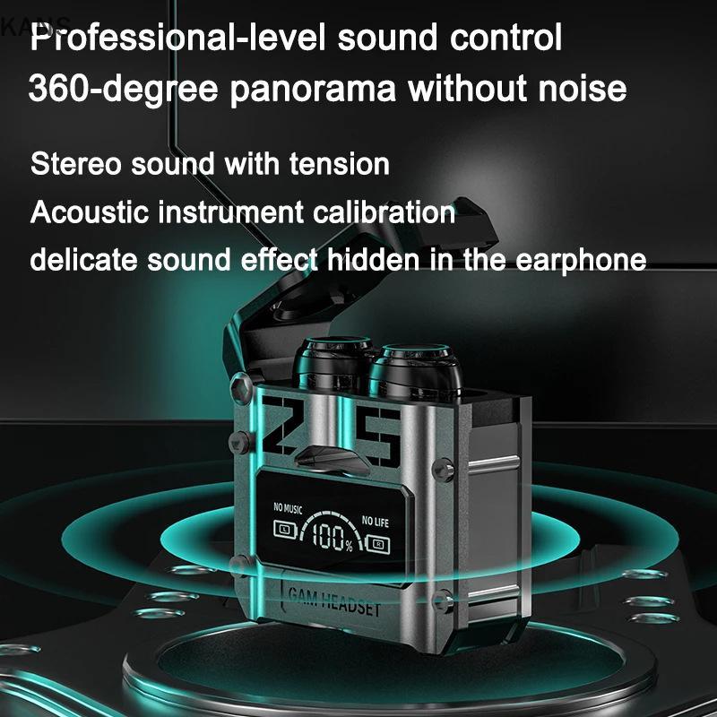 Kans M25 TWS หูฟังไร้สายหูฟัง Touch Control ลดเสียงรบกวนสเตอริโอหูฟังกันน้ําชุดหูฟัง vn