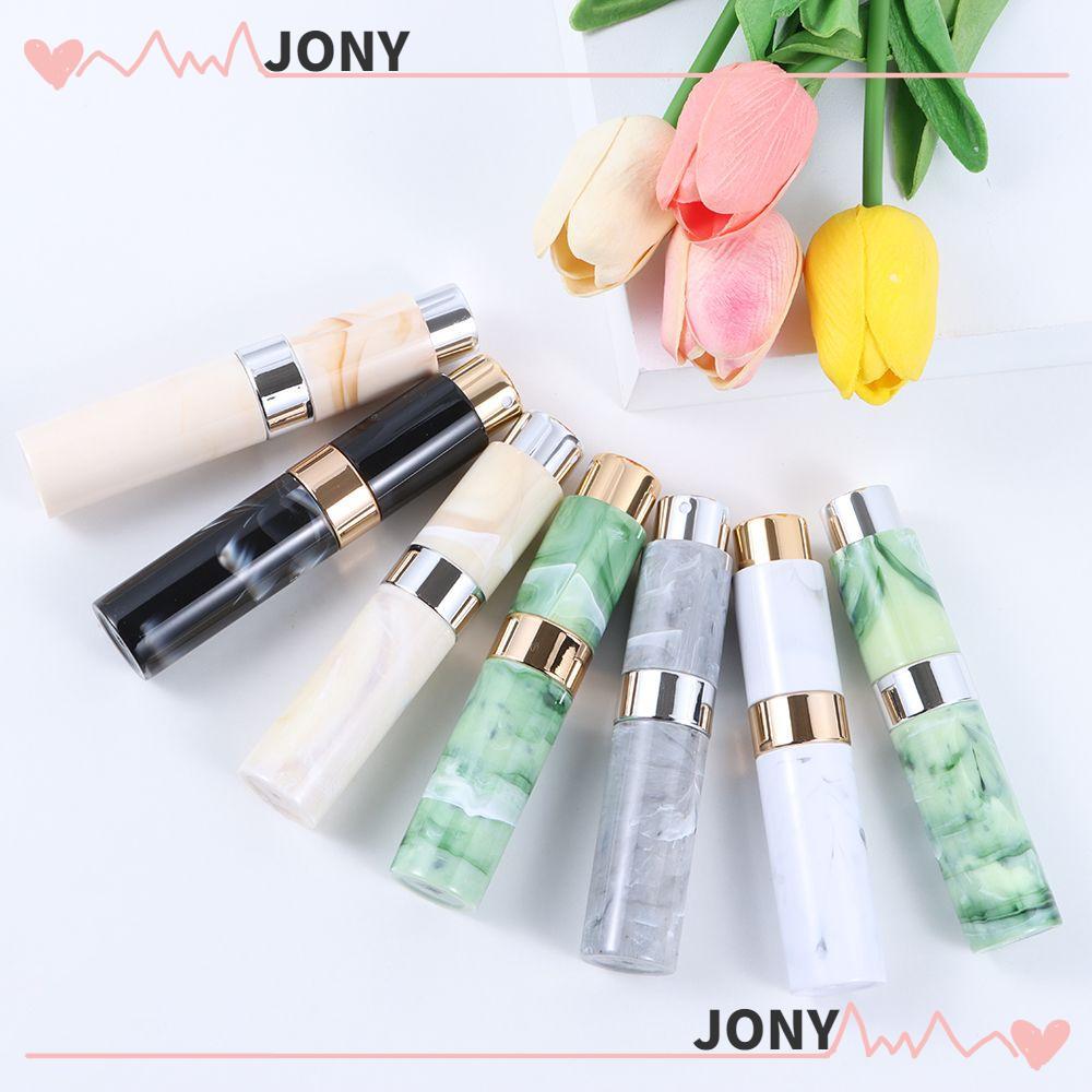 JONY Perfume Atomizer Bottles Empty Travel Marble Pattern Mini Size