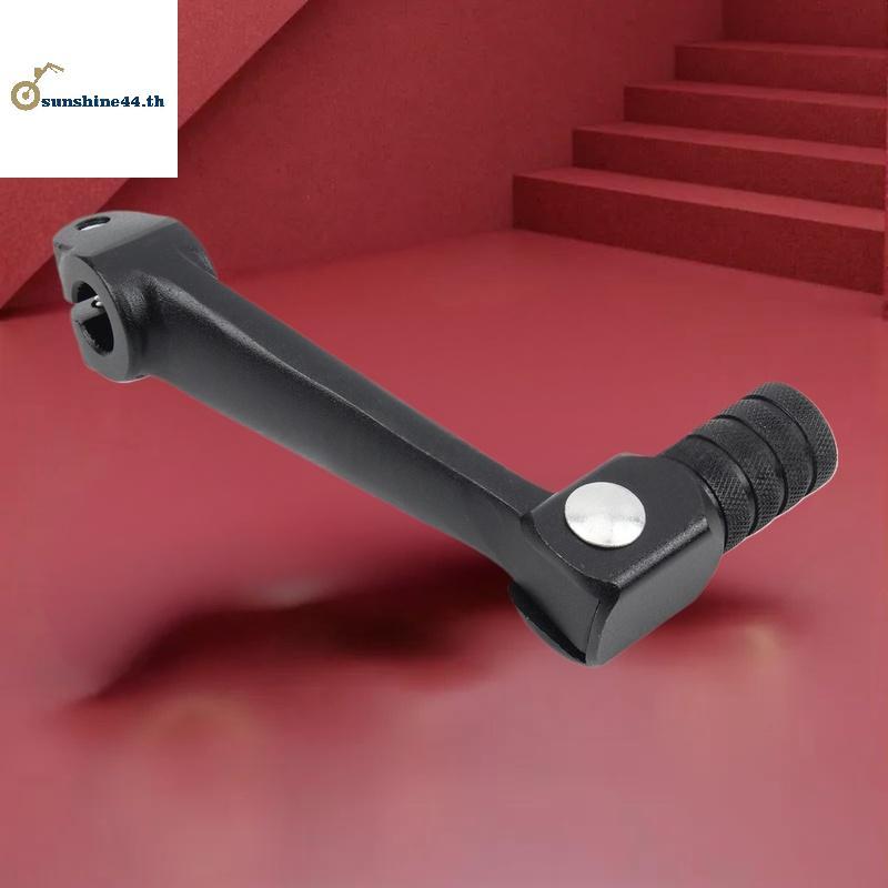 FOURSUN 1 ชิ้น 10 มิลลิเมตรพับอลูมิเนียม Universal อุปกรณ์เสริมรถจักรยานยนต์สั้นเกียร์สําหรับ Kayo B