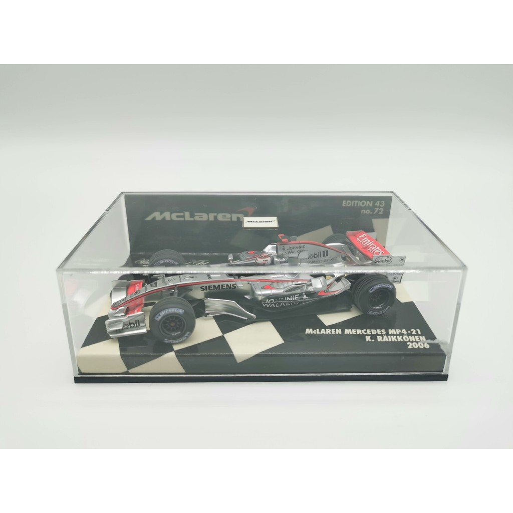 SF จัดส่งฟรี Mini Cut minichamps 1/43 McLaren Kimi McLaren Kimi McLaren Kimi McLaren Kimi Lycle Lycl