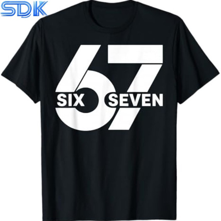 I Love 67  เสื้อยืด 67 Six Seven Meme