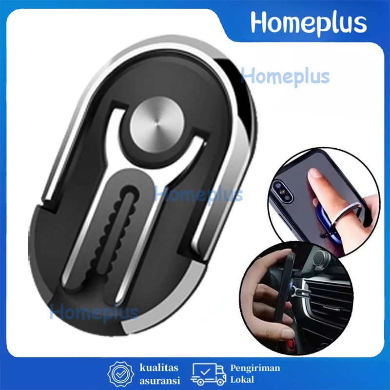 2 in 1 Iring Holder Hp Ring Hp Handphone Docking Phone Holder Hp Mobil