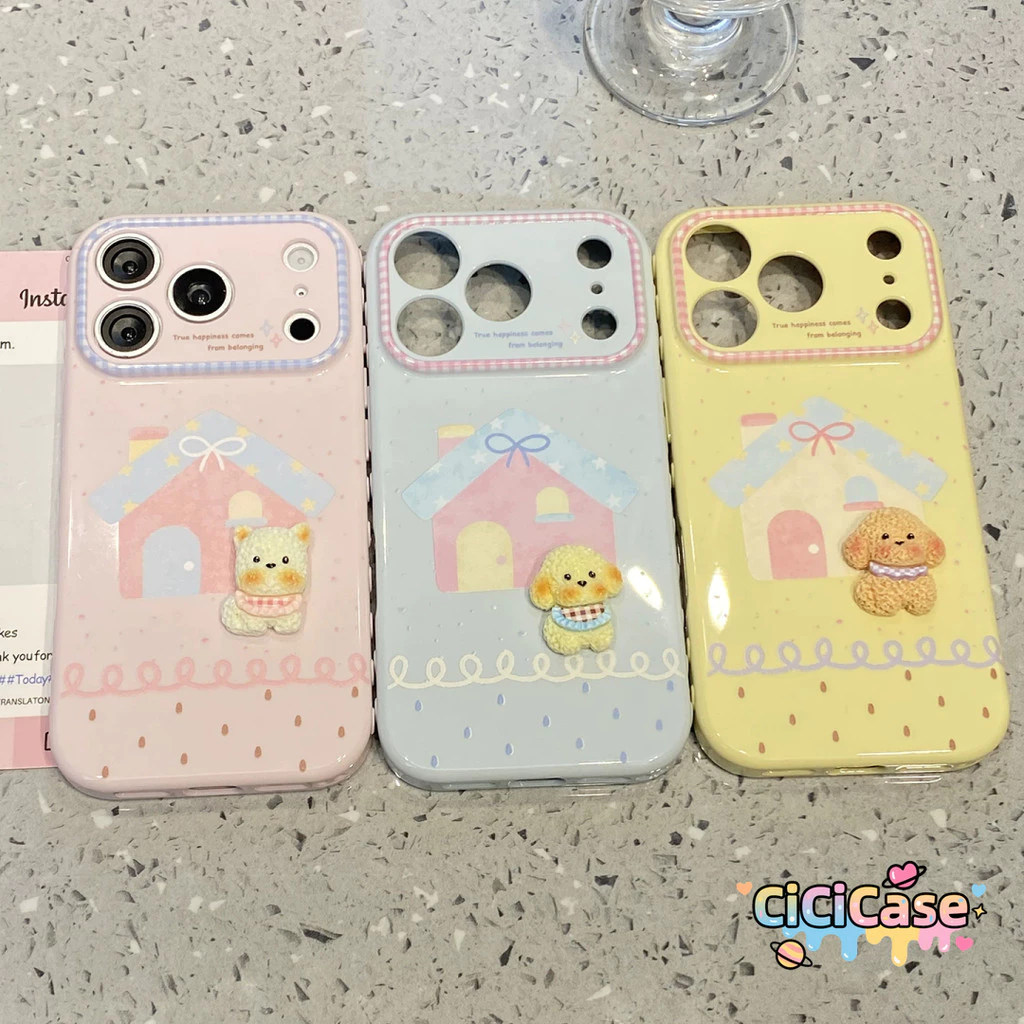 เหมาะสำหรับ OPPO A3S A74 5s A9 A54 A76 A17 A17k A52 A72 A92 A95 A15 Reno 16 16F 15F 14F 15 Pro เคสโทรศัพท์รูปบ้านการ์ตูน