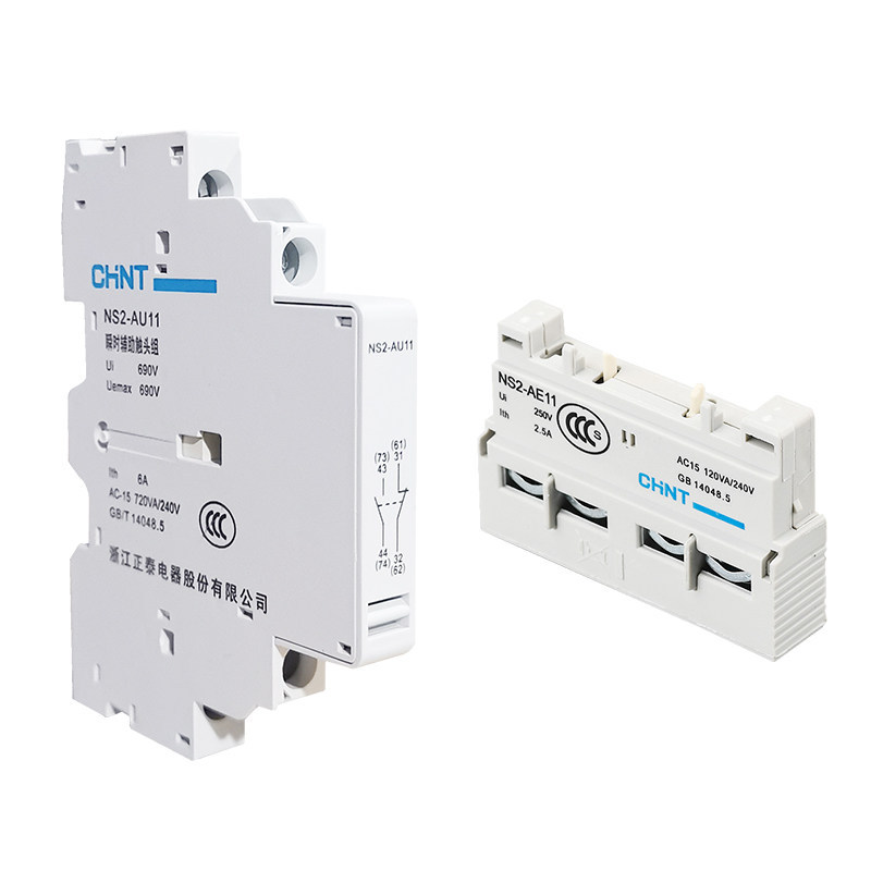 CHNT Auxiliary Contact Fault NS2-AE11 NS2-AE20 NS2-AU11 NS2-AU20 NS2-FA1010-FA1001-FA0110 การติดตั้ง