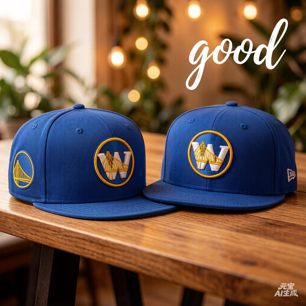 Mens Golden State Warriors New Era Royal Deceptor 9FIFTY Snapback Hat Unisex Casual Everyday Sun Cap
