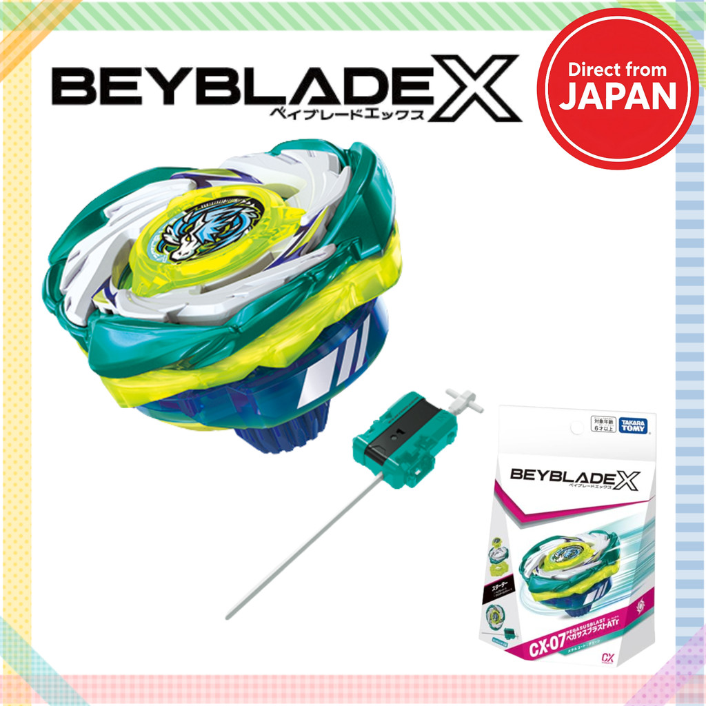 TAKARA TOMY BEYBLADE X CX-07 Starter Pegasus Blast ATr